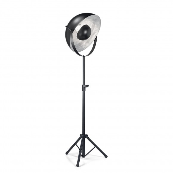 Ideal Lux 132785 reflektorová stojací lampa Stage 1x60W|E27 - černá