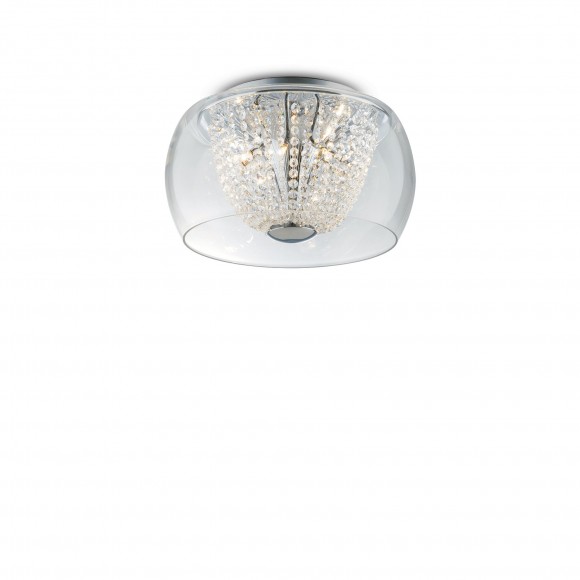 Ideal Lux 133904 přisazené stropní svítidlo Audi 8x40W|G9 - chrom