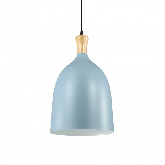 Ideal Lux 134246 závěsné stropní svítidlo Tuly 1x60W|E27 - světle modré
