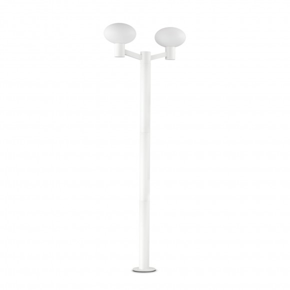 Ideal Lux 136158 venkovní sloupek Armony 2x60W|E27 - bílý