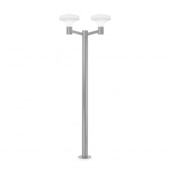 Ideal Lux 136202 venkovní lampa Sound 2x60W|E27 - šedá