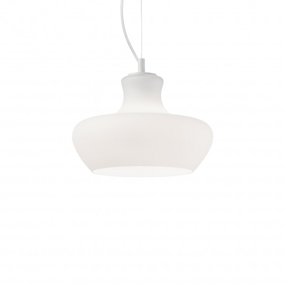 Ideal Lux 137315 závěsné stropní svítidlo Aladino 1x60W|E27 - bílé