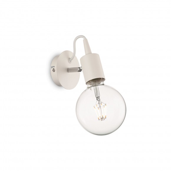 Ideal Lux 138374 nástěnné svítidlo Edison 1x60W | E27 - bílá