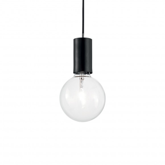 Ideal Lux 139685 závěsné stropní svítidlo Hugo 1x60W|E27 - černé