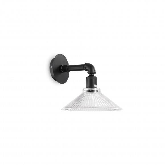 Ideal Lux 139951 nástěnné svítidlo Astrid 1x60W|E27 - černé