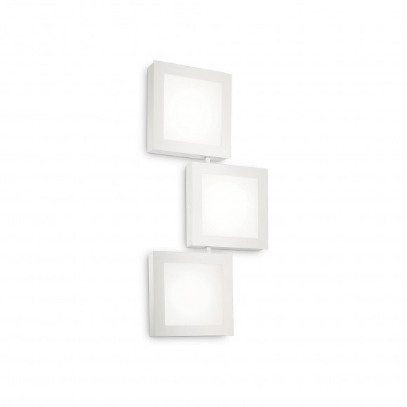Ideal Lux 142203 přisazené stropní a nástěnné svítidlo Union 3x15W|GX53 - bílé