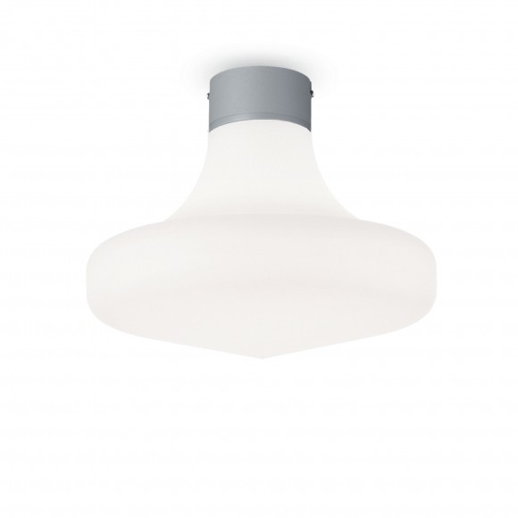 Ideal Lux 144191 venkovní přisazené stropní svítidlo Sound 1x60W|E27 - bílé