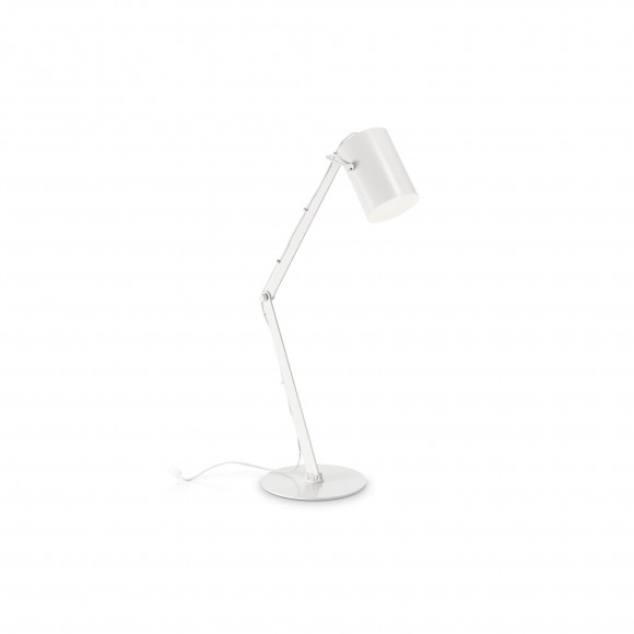 Ideal Lux 144856 stolní lampička Bin 1x40W|E27 - bílá