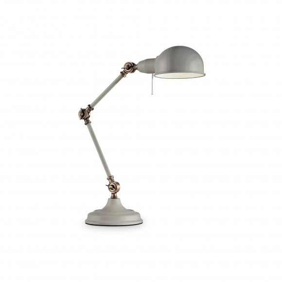 Ideal Lux 145204 stolní lampička Truman 1x60W|E27 - šedá