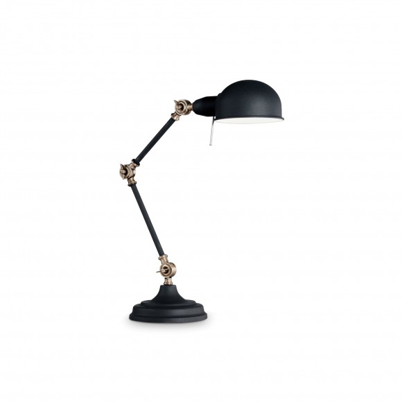 Ideal Lux 145211 stolní lampička Truman 1x60W|E27 - černá