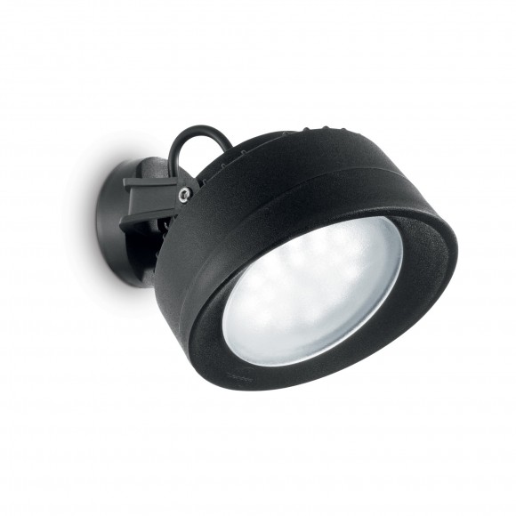 Ideal Lux 145341 venkovní nástěnná lampa Tommy 1x10W | GX53 | IP66 - černá