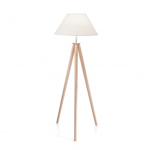 Ideal Lux 146317 stojací lampa Tridente 1x60W|E27 - bílá