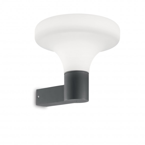Ideal Lux 146553 venkovní nástěnné svítidlo Sound 1x60W|E27|IP44 - antracit
