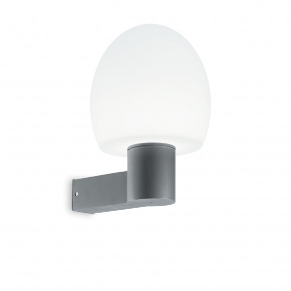 Ideal Lux 146652 venkovní nástěnné svítidlo Concerto 1x60W|E27|IP44 - šedé