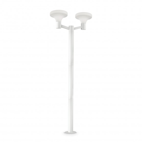 Ideal Lux 146867 venkovní lampa Sound 2x60W|E27|IP44 - bílá