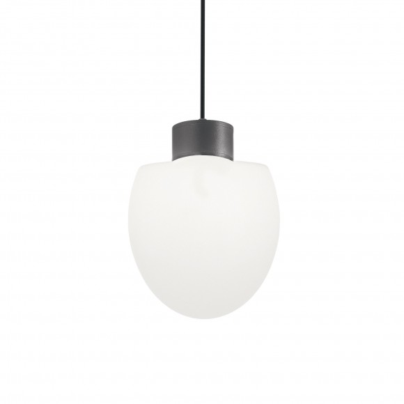 Ideal Lux 149974 venkovní závěsné stropní svítidlo Concerto 1x60W|E27|IP44 - antracit