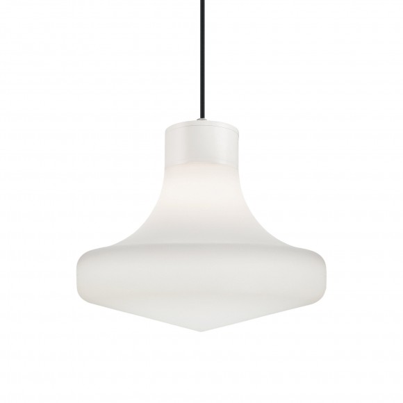 Ideal Lux 150055 venkovní závěsné svítidlo Sound 1x60W|E27|IP44 - bílé