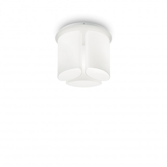 Ideal Lux 159638 přisazené stropní svítidlo Almond 3x60W|E27 - bílé