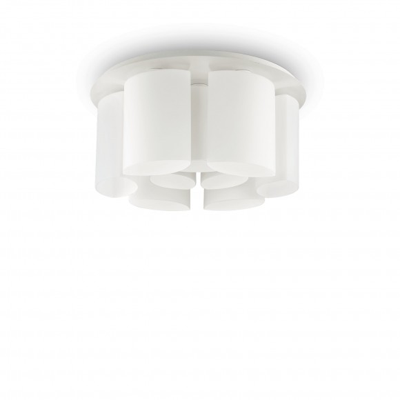 Ideal Lux 159645 přisazené stropní svítidlo Almond 9x60W|E27 - bílé