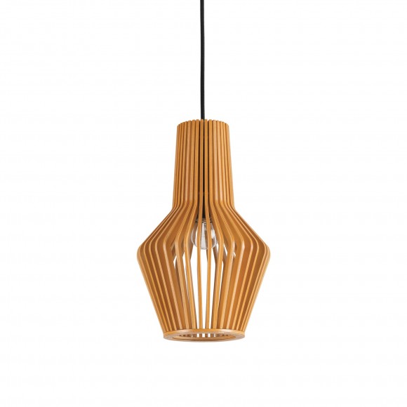 Ideal Lux 159843 závěsné stropní svítidlo Citrus 1x60W|E27 - dřevo