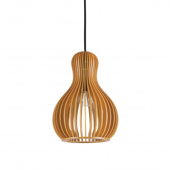 Ideal Lux 159867 závěsné stropní svítidlo Citrus 1x60W|E27 - dřevo