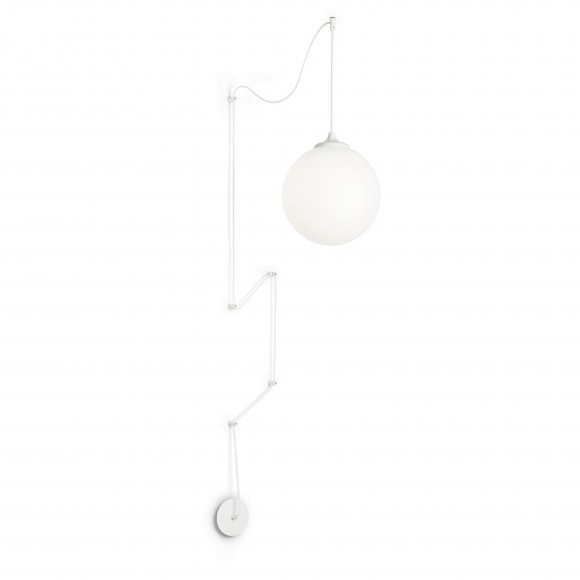 Ideal Lux 160863 závěsné stropní svítidlo Boa Bianco 1x60W|E27 - bílé