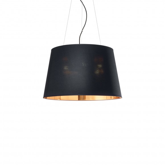 Ideal Lux 161648 závěsné stropní svítidlo Nordik 4x60W|E27 - černé