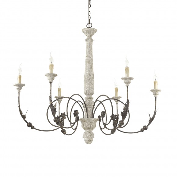 Ideal Lux 166483 závěsné stropní svítidlo Volterra 6x40W|E14