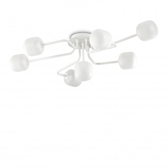 Ideal Lux 174419 přisazené stropní svítidlo Mallow Bianco 7x28W|G9 - bílé