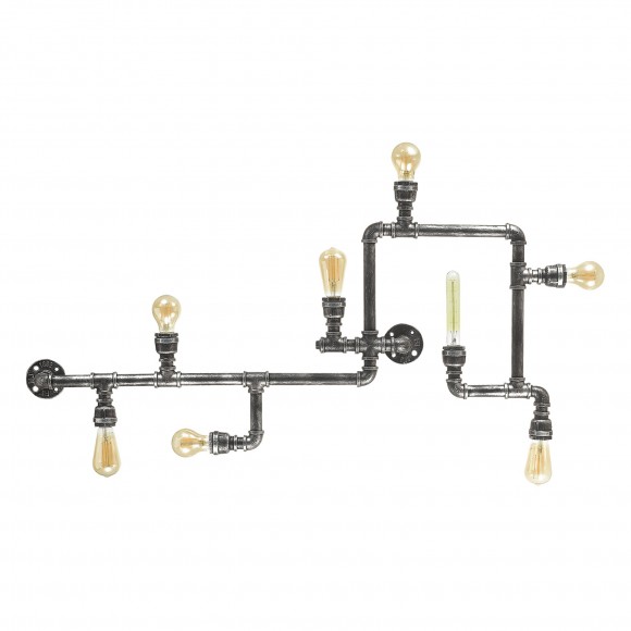 Ideal Lux 175331 stropní svítidlo Plumber 8x42W|E27