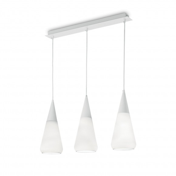 Ideal Lux 176277 závěsné stropní svítidlo Wave 3x60W|E27