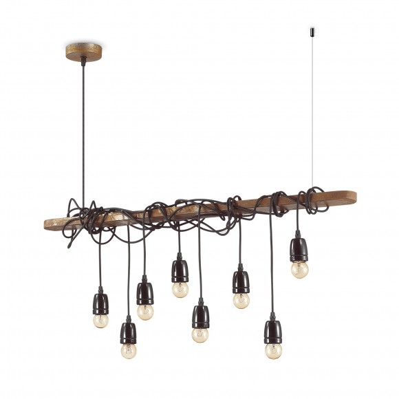 Ideal Lux 176369 závěsné stropní svítidlo Electric 8x60W|E27