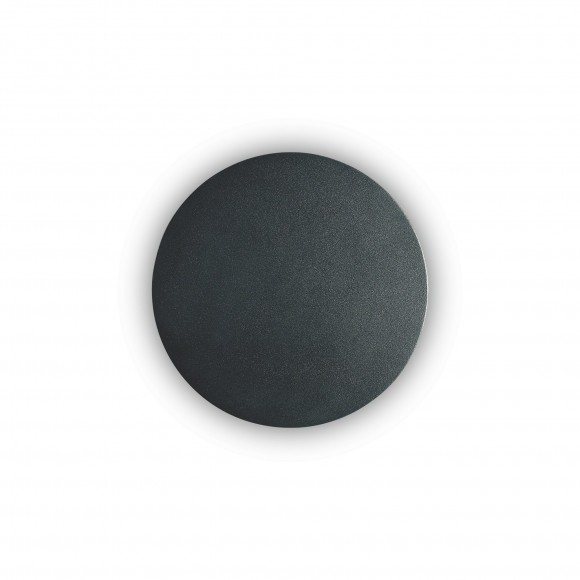 Ideal Lux 195742 LED nástěnné svítidlo Cover 1x9W | 950lm | 3000K - černá