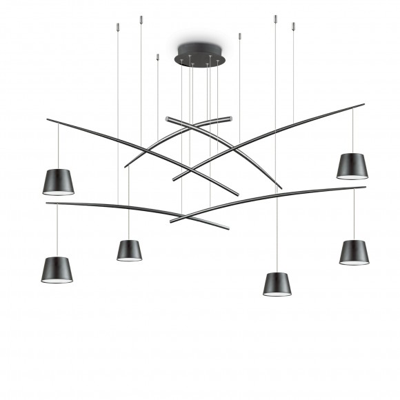 Ideal Lux 196992 LED závěsné stropní svítidlo Fish 1x37W | 2800lm | 3000K