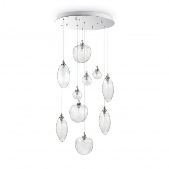 Ideal Lux 199795 závěsné stropní svítidlo Baco 10x15W|G9