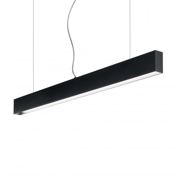 Ideal Lux 229430 LED zavěšený stropní lustr Club 1x23,5W | 3000K | 1440lm - černý