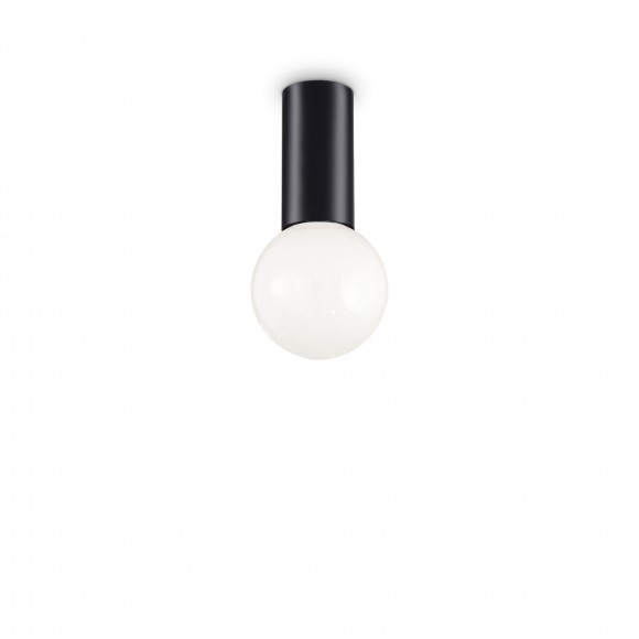 Ideal Lux 232980 přisazený stropní lustr Petit 1x60W | E27 - černý