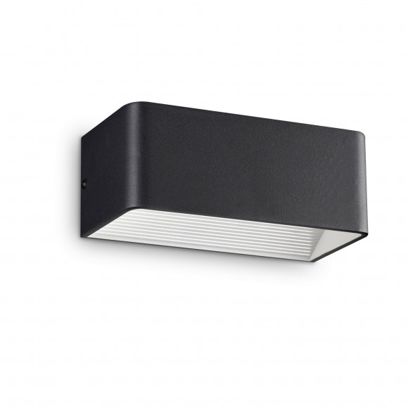 Ideal Lux 243184 LED nástěnná lampa Click 1x12W | 720lm | 3000K - černá