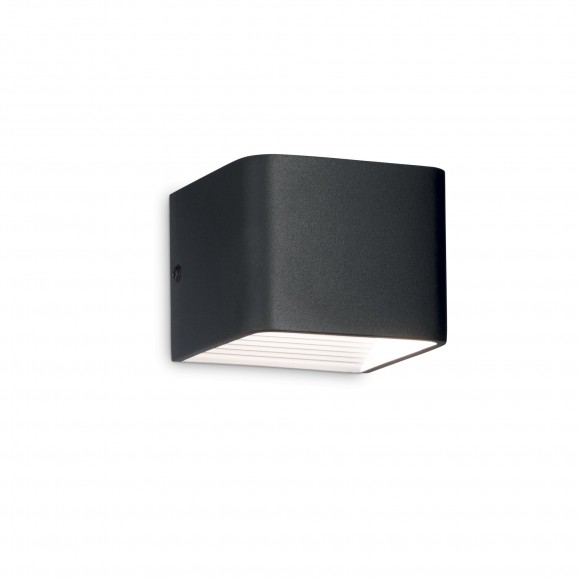 Ideal Lux 243191 LED nástěnná lampa Click 1x6W | 360lm | 3000K - černá