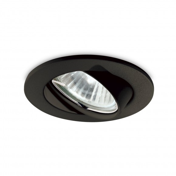 Ideal Lux 243825 výklopná zápustná lampa Swing 1x50W | GU10 - černá