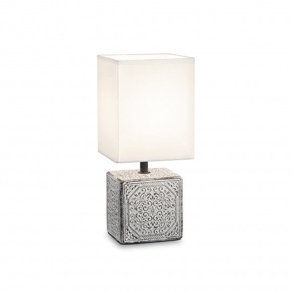 Ideal Lux 245348 stolní dekorativní svítidlo Kali 1x40W | E14 - bílé