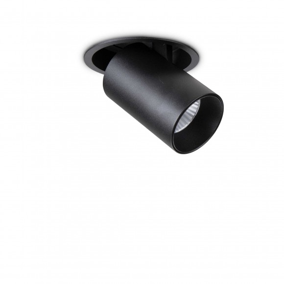 Ideal Lux 248189 LED zápustné stropní bodové svítidlo Nova 1x12W | 1000lm | 3000K - černá
