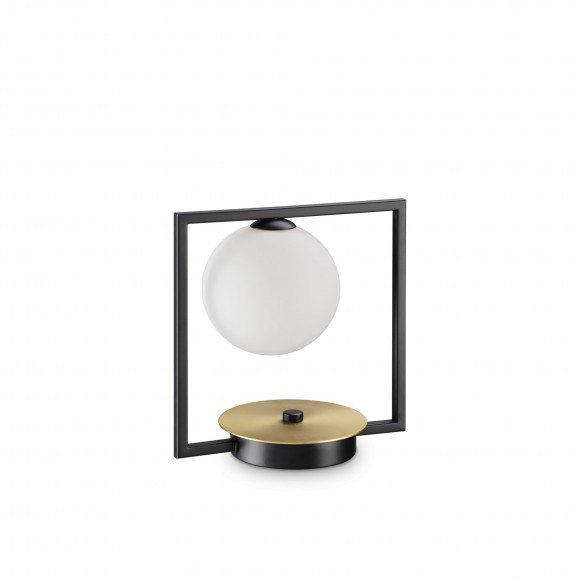 Ideal Lux 248400 stolní svítidlo Culto 1x28W | G9 - mosaz a černá