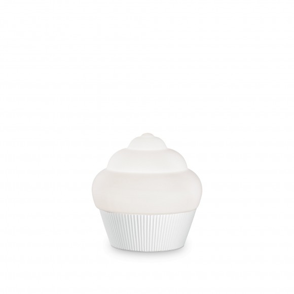 Ideal Lux 248479 stolní svítidlo Cupcake Small 1x15W | GX54 - bílá základna
