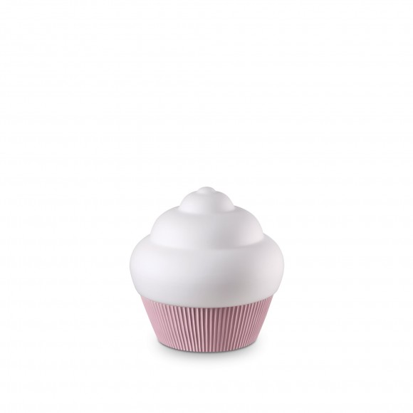 Ideal Lux 248486 stolní svítidlo Cupcake small 1x15W | GX54 - růžová základna