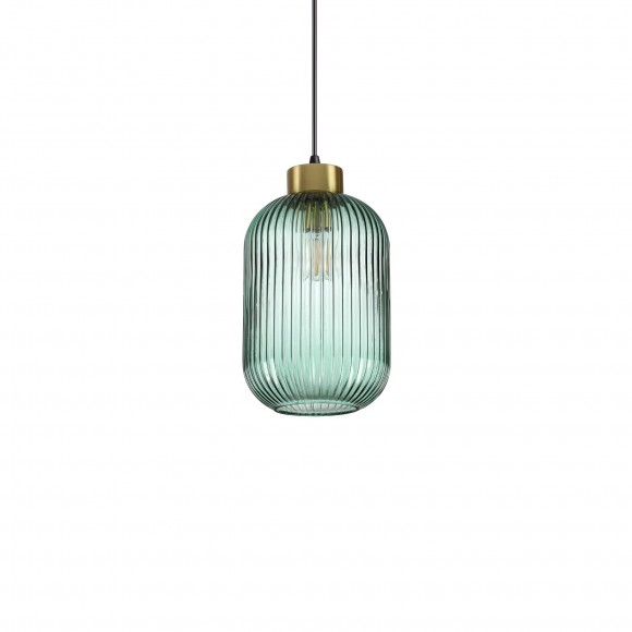 Ideal Lux 248554 závěsný stropní lustr Mint 1x60W | E27 - zelené sklo