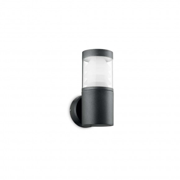 Ideal Lux 250779 LED nástěnné svítidlo Lyra 1x10W | 1050lm | 3000K | IP65 - antracit