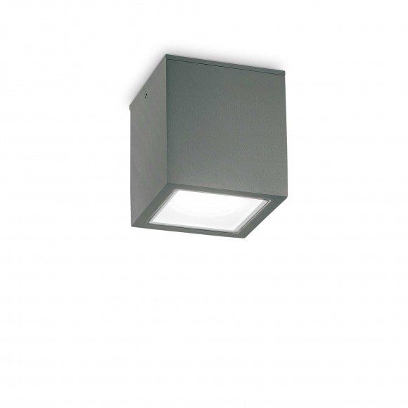 Ideal Lux 251516 přisazené stropní svítidlo Techo big 1x20W | GU10 | IP54 - antracit