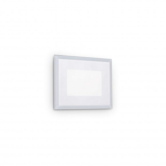Ideal Lux 255781 LED venkovní nástěnné orientační svítidlo Indio 1x5W | 585lm | 3000K | IP65 - bílá