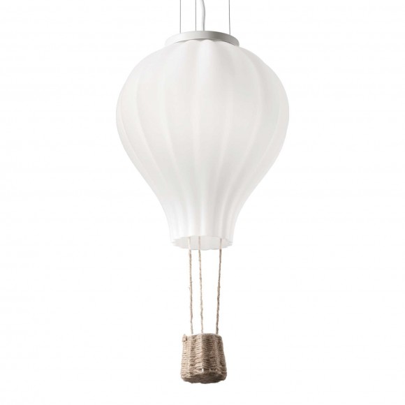 Ideal Lux 261195 závěsné stropní dekorační svítidlo Dream big 1x42W | E27 - balón, bílá